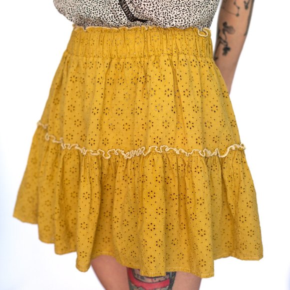 Eberjey Dresses & Skirts - Eberjey • Large • Skirt • Amber Yellow